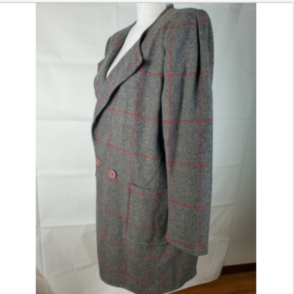 Jim Baldwin Manchester 16 coat jacket Wool Blend - Picture 4 of 8